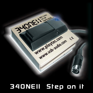 MIDI Clock Tap Tempo Pedal
